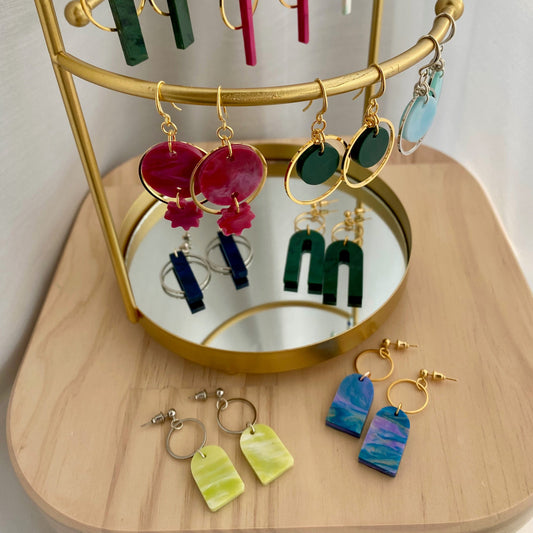 Mini Tab Drop- Pastel Pistachio