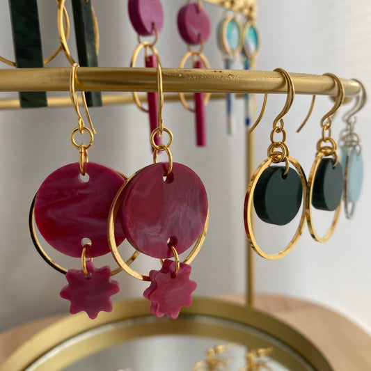 Halo Mini & Primrose Charm- Winter Berry