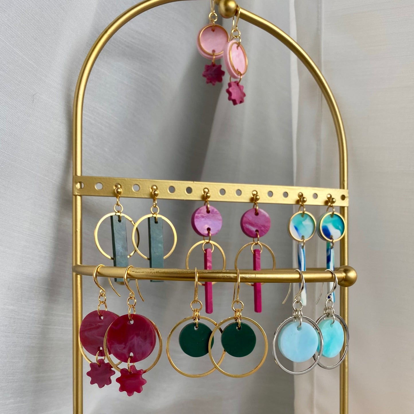 Halo Mini & Primrose Charm- Pink and Winter Berry
